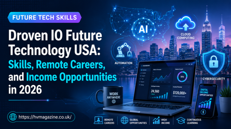 Droven IO Future Technology USA: Skills, Remote Careers, and Income Opportunities in 2026 Droven IO Future Technology USA